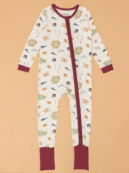 Billy Vintage Football Romper - AS Kids