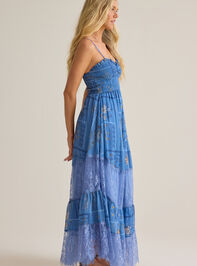 Edith Floral Maxi Dress Detail 4 - AS Kids