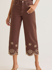 Natalee Embroidered Eyelet Jeans Detail 2 - AS Kids