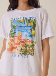 Saint Tropez Souvenir Tee Detail 2 - AS Kids