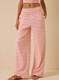 Poppy Stripe Lounge Pants Detail 3 - ALTAR'D STATE KIDS