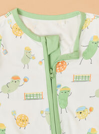 Dill Pickleball Romper Detail 3 - ALTAR'D STATE KIDS