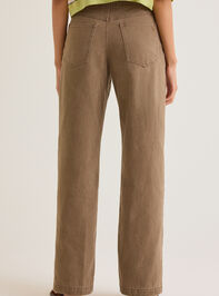 Lynn Tie Waist Low-Rise Jean Detail 6 - AS Kids