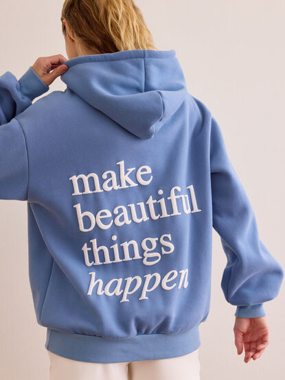 Make Beautiful Things Happen Hoodie - AS Kids