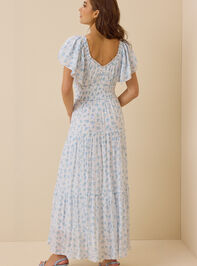 Serena Floral Maxi Dress Detail 6 - AS Kids