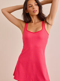 Gingham Game-Changer Active Dress Detail 3 - AS Kids