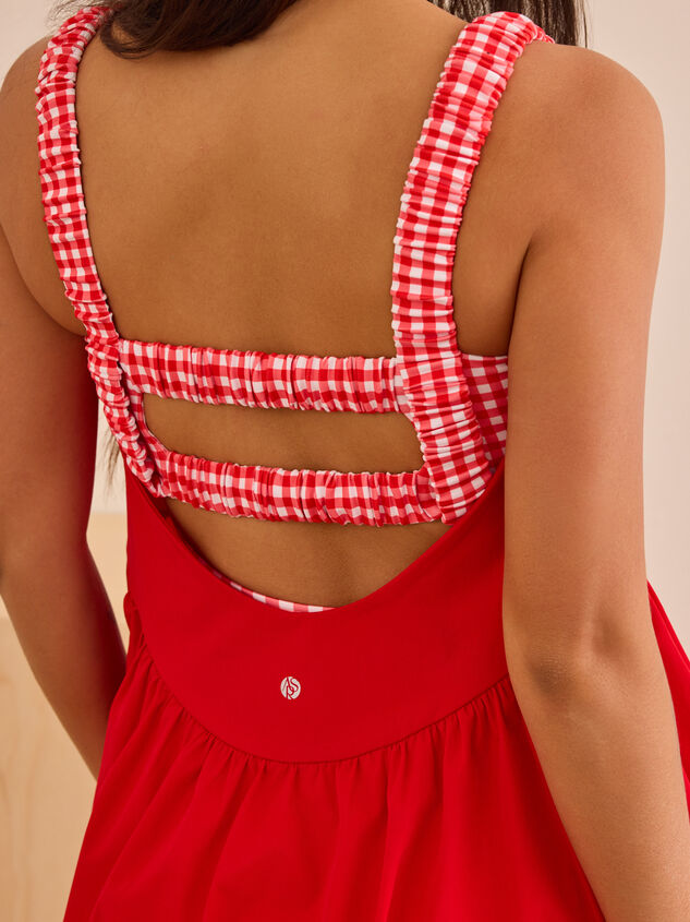 Go Time Gingham Dress Detail 5 - ALTAR'D STATE KIDS