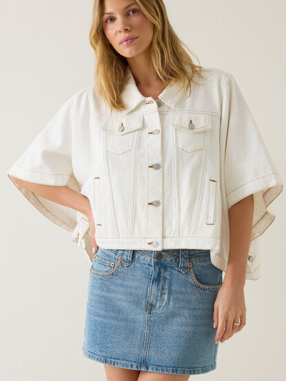 Emy Denim Cape Jacket - AS Kids