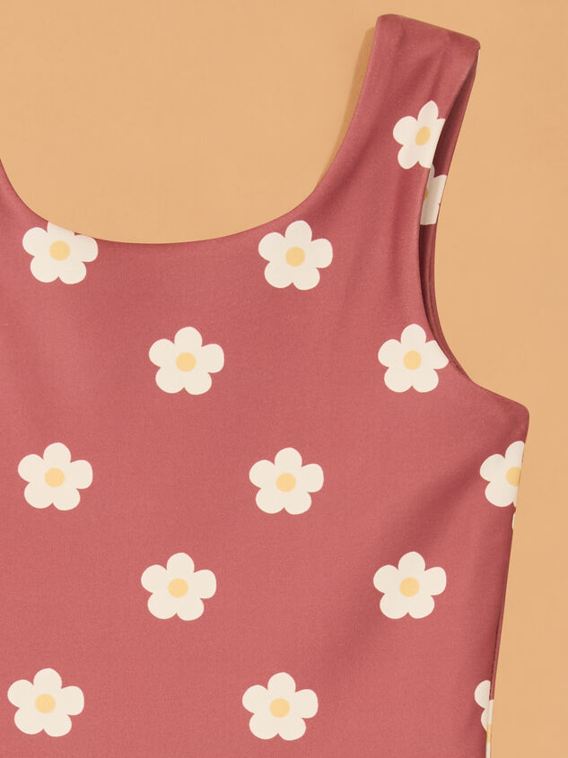 Isla Daisies Unitard Detail 3 - AS Kids