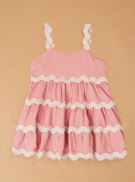 Ruby Ric Rac Toddler Dress Detail 2 - ALTAR'D STATE KIDS