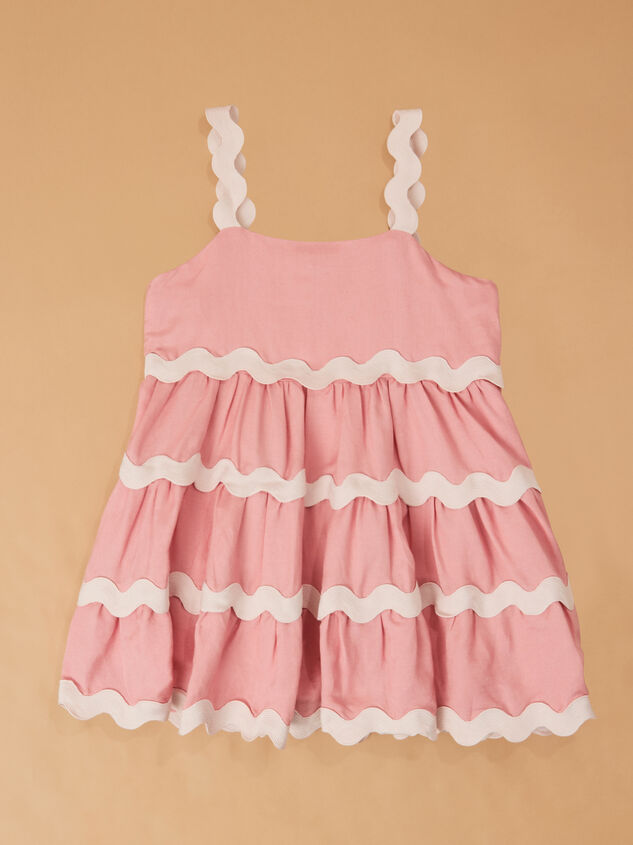 Ruby Ric Rac Toddler Dress Detail 2 - ALTAR'D STATE KIDS