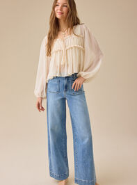 Reid Wide Leg Jeans Detail 2 - ALTAR'D STATE KIDS