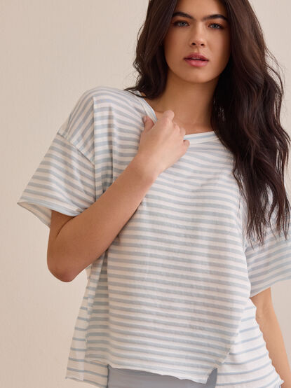 Flex Striped Oversized Tee - AS Kids