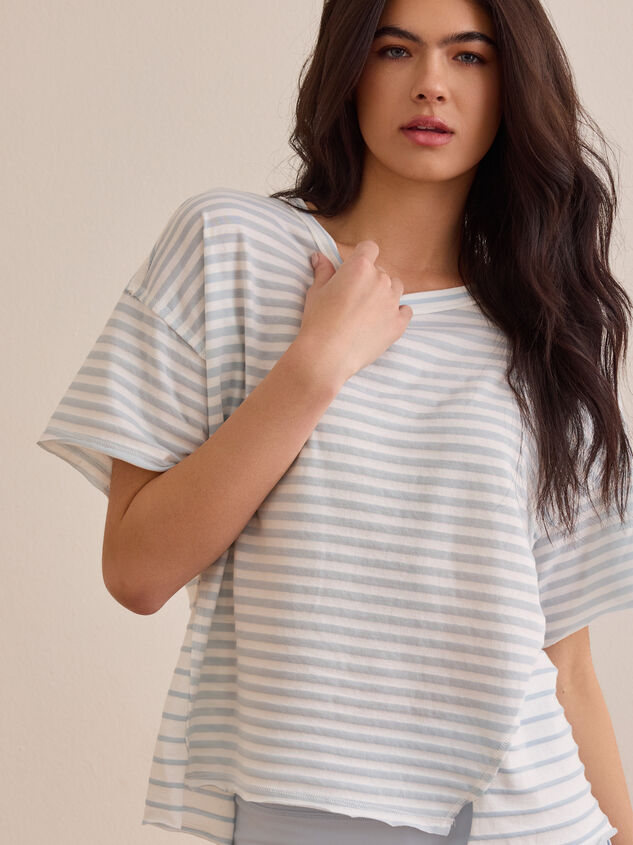 Flex Striped Oversized Tee - AS Kids