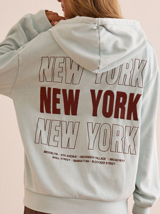NYC Destination Archive Hoodie Detail 5 - AS Kids
