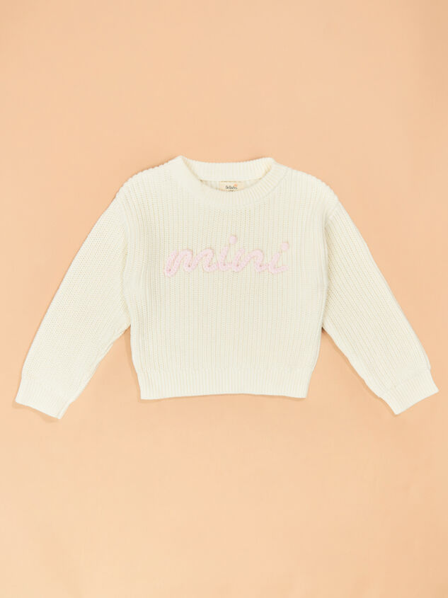 Mamas Mini Sweater Detail 2 - AS Kids
