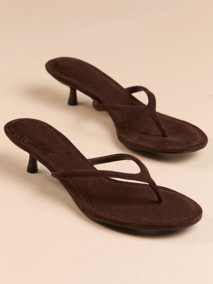 Verona Suede Kitten Heel - AS Kids