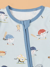 Home Run Baseball Romper Detail 3 - ALTAR'D STATE KIDS