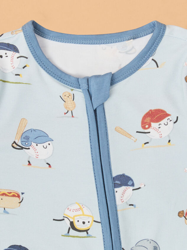 Home Run Baseball Romper Detail 3 - ALTAR'D STATE KIDS