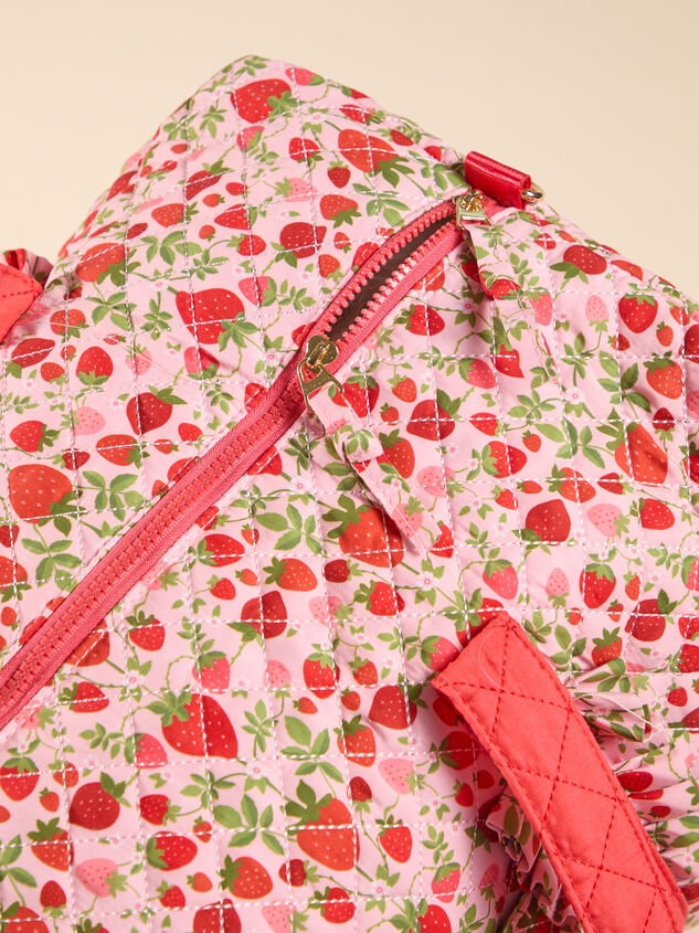 Strawberry Fields Weekender Bag Detail 3 - ALTAR'D STATE KIDS