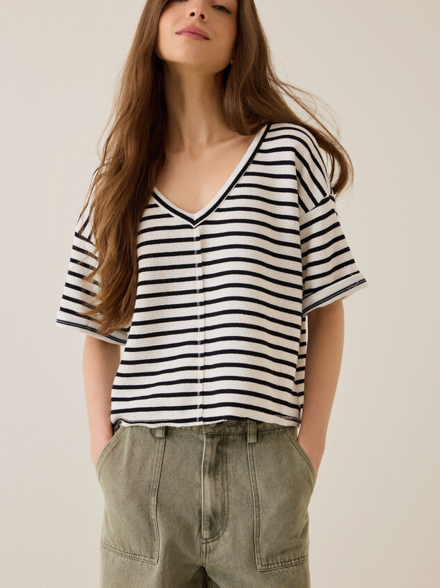 Sheridan V-Neck Top Detail 2 - AS Kids
