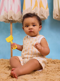 Lobster Stripe Shortall - AS Kids