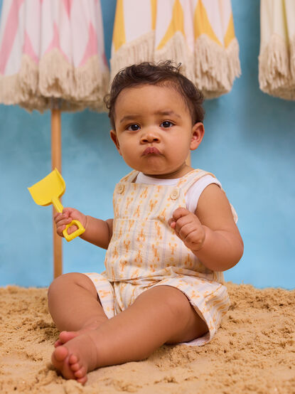 Lobster Stripe Shortall - ALTAR'D STATE KIDS