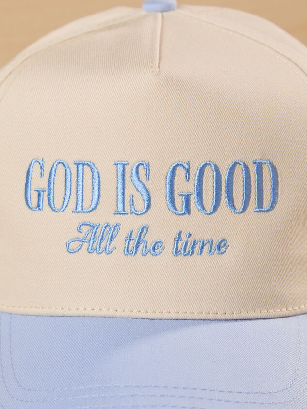 God is Good All The Time Trucker Hat Detail 2 - ALTAR'D STATE KIDS
