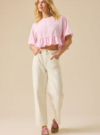 Sabrina Ruffle Babydoll Top Detail 2 - ALTAR'D STATE KIDS