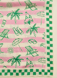 Beach Icon Silk Scarf Detail 2 - ALTAR'D STATE KIDS