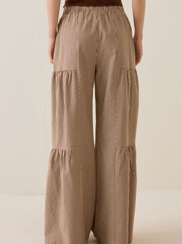 Erin Stripe Wide Leg Pants Detail 4 - AS Kids