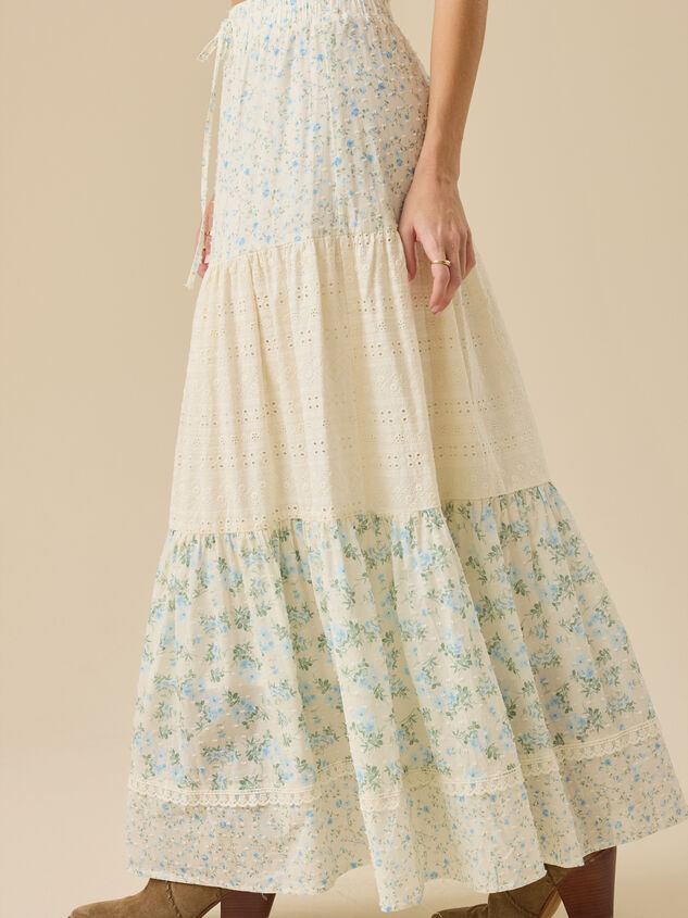 Kairo Eyelet Maxi Skirt Detail 4 - ALTAR'D STATE KIDS