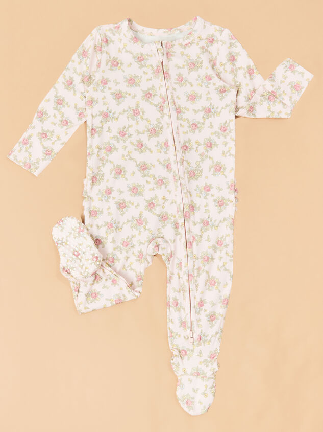 Edith Rose Ruffle Footie Detail 2 - ALTAR'D STATE KIDS