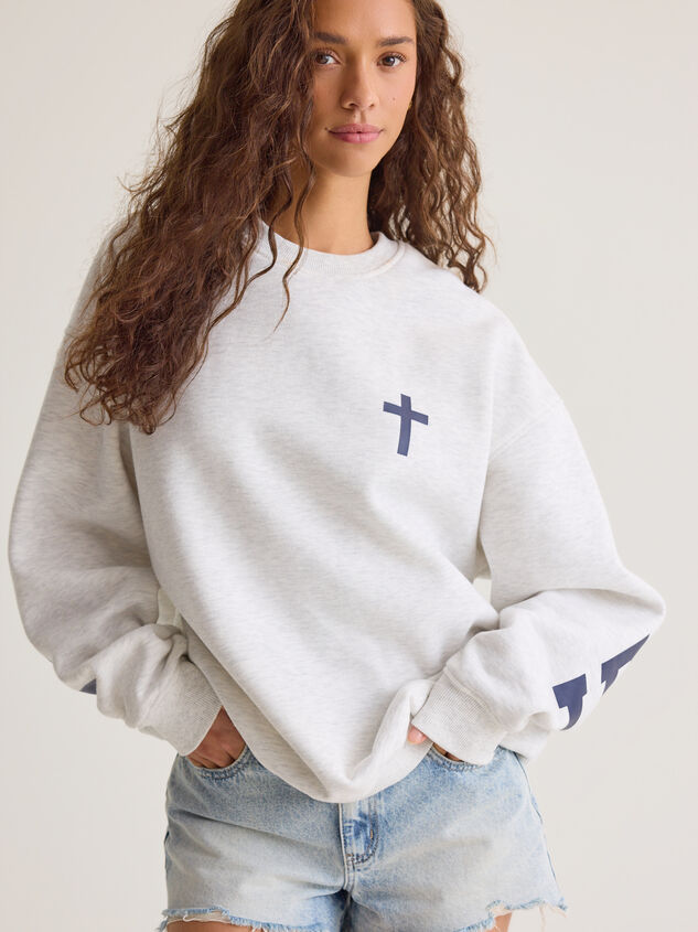Jesus Is King Pullover - AS Kids