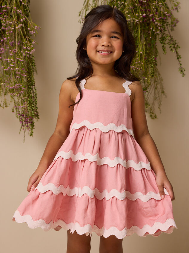 Ruby Ric Rac Toddler Dress - ALTAR'D STATE KIDS