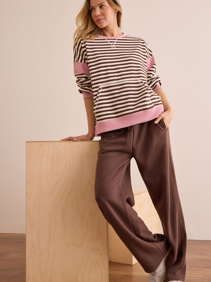 Go-To Stripe Pullover - AS Kids