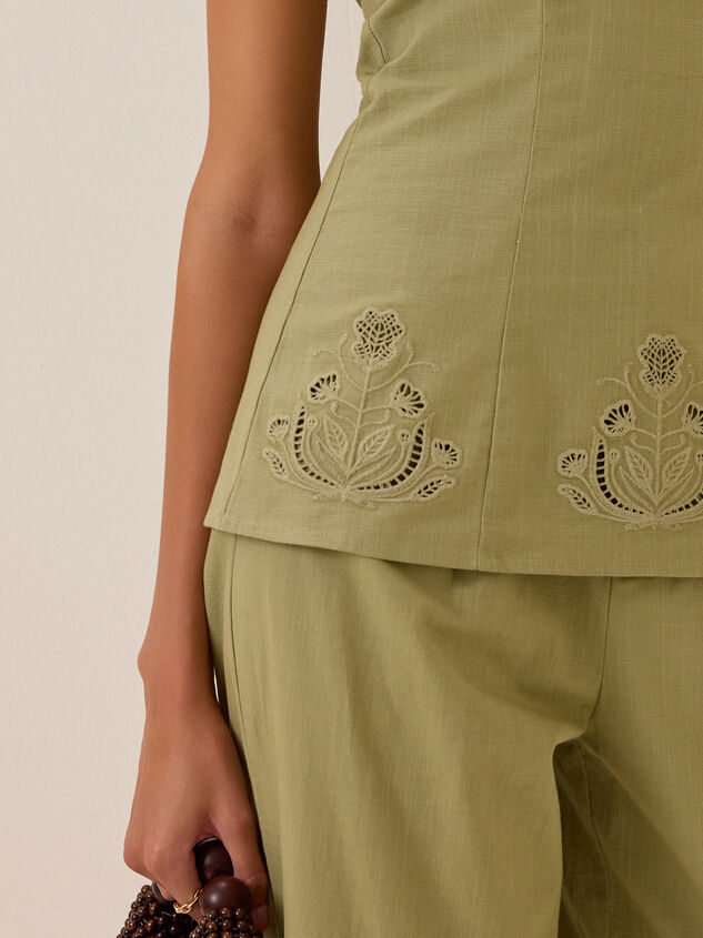 Paloma Embroidered Tube Top Detail 3 - AS Kids
