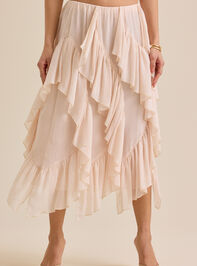 Atlas Ruffle Midi Skirt Detail 4 - ALTAR'D STATE KIDS
