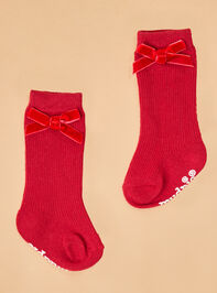 Red Velvet Socks by Mud Pie - ALTAR'D STATE KIDS