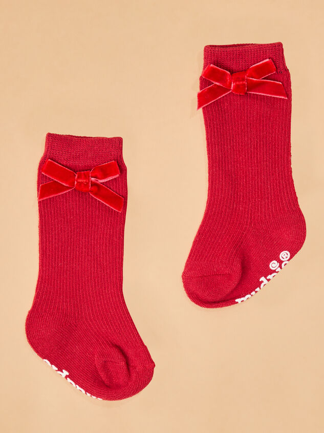 Red Velvet Socks by Mud Pie - ALTAR'D STATE KIDS