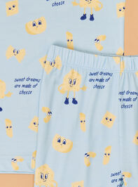 Cheesy Dreams Top and Pants Set Detail 2 - AS Kids