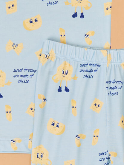 Cheesy Dreams Top and Pants Set - AS Kids
