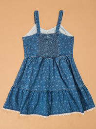 Presley Denim Dress and Tee Set Detail 6 - AS Kids