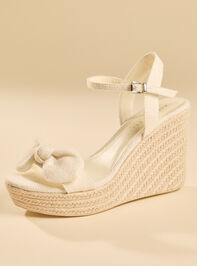 Cassie Bow Wedges - ALTAR'D STATE KIDS