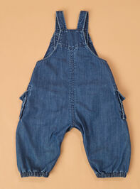 Scout Denim Cargo Overalls Detail 6 - AS Kids