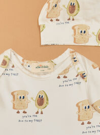 Little Avos Gown and Cap Detail 2 - AS Kids