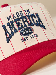 Made In America Trucker Hat Detail 3 - ALTAR'D STATE KIDS