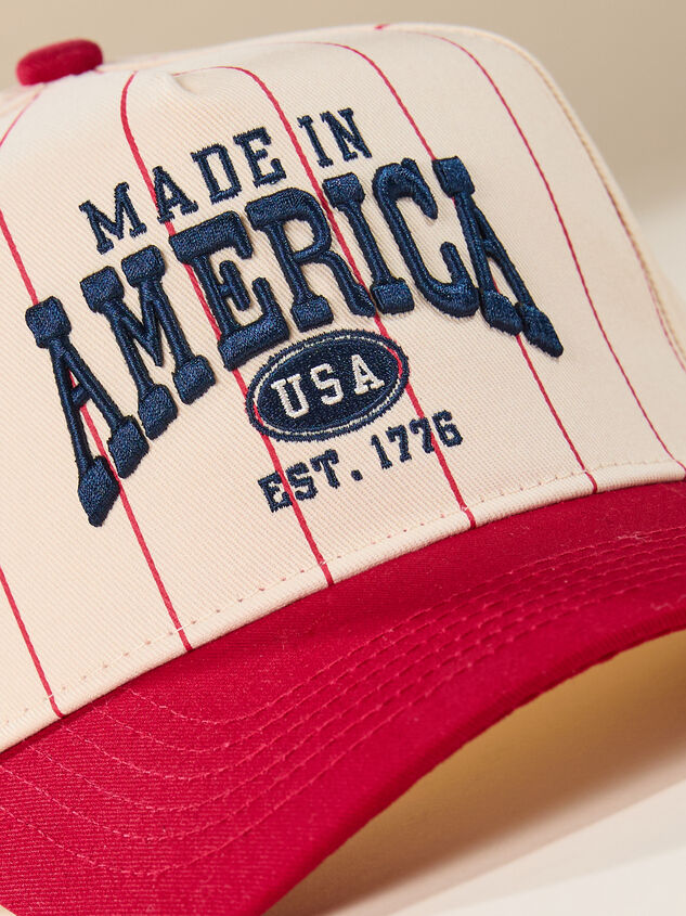 Made In America Trucker Hat Detail 3 - ALTAR'D STATE KIDS