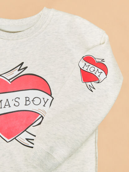 Mama&rsquo;s Boy Crewneck - ALTAR'D STATE KIDS