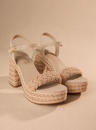 Dakotta Twisted Platform Heel Detail 2 - ALTAR'D STATE KIDS